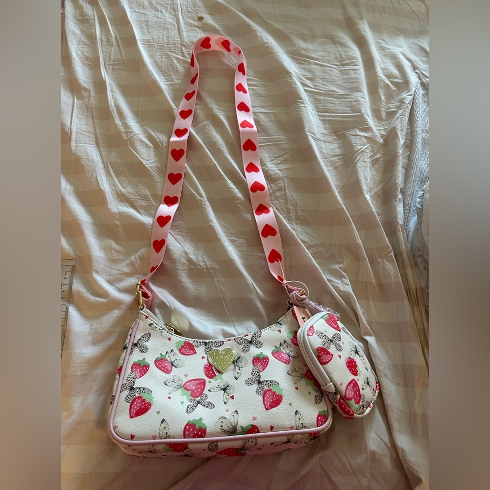 Betsey Johnson strawberry purse